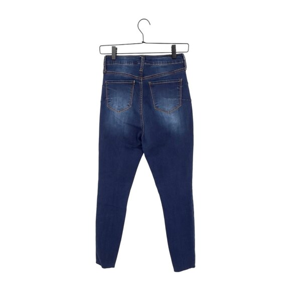 S.O.N.G. Curvy Lined Jeans w/ Distressed Hem| 28 - Picture 2 of 6